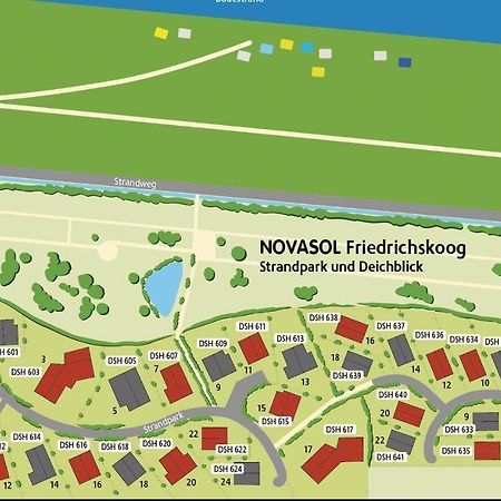Vila Friedrichskoog-Deichblick 5 Exteriér fotografie