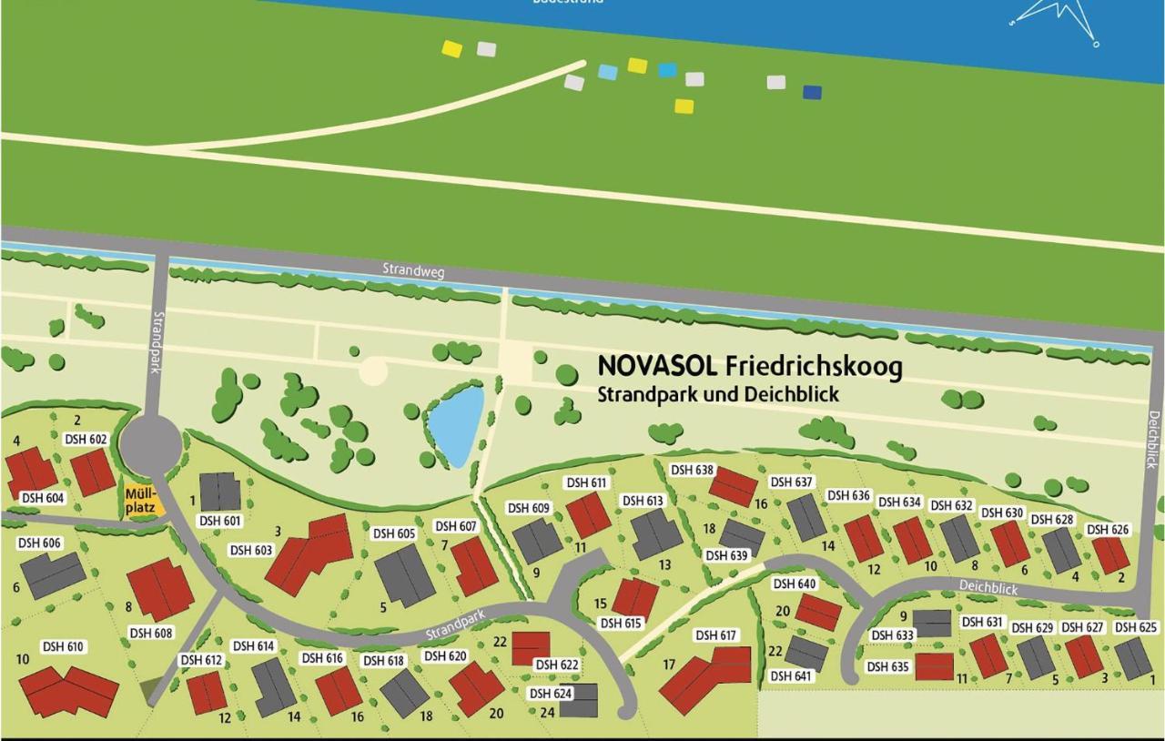 Vila Friedrichskoog-Deichblick 5 Exteriér fotografie